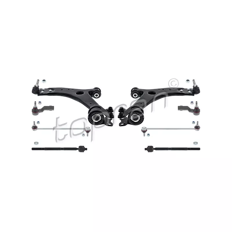 Jeu de bras, suspension de roue TOPRAN 304 694