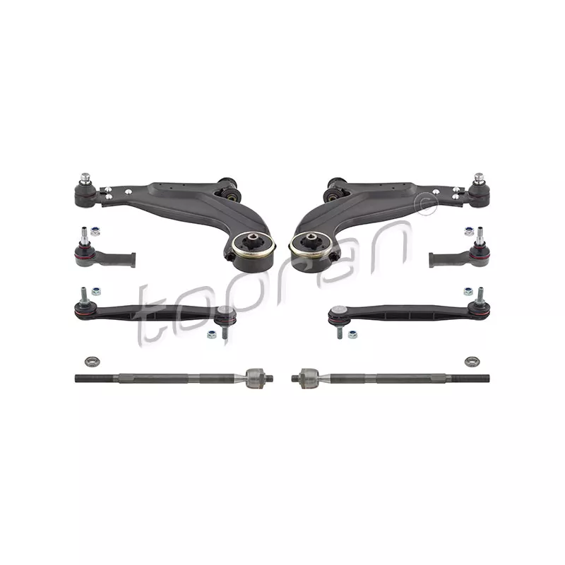 Jeu de bras, suspension de roue TOPRAN 304 695