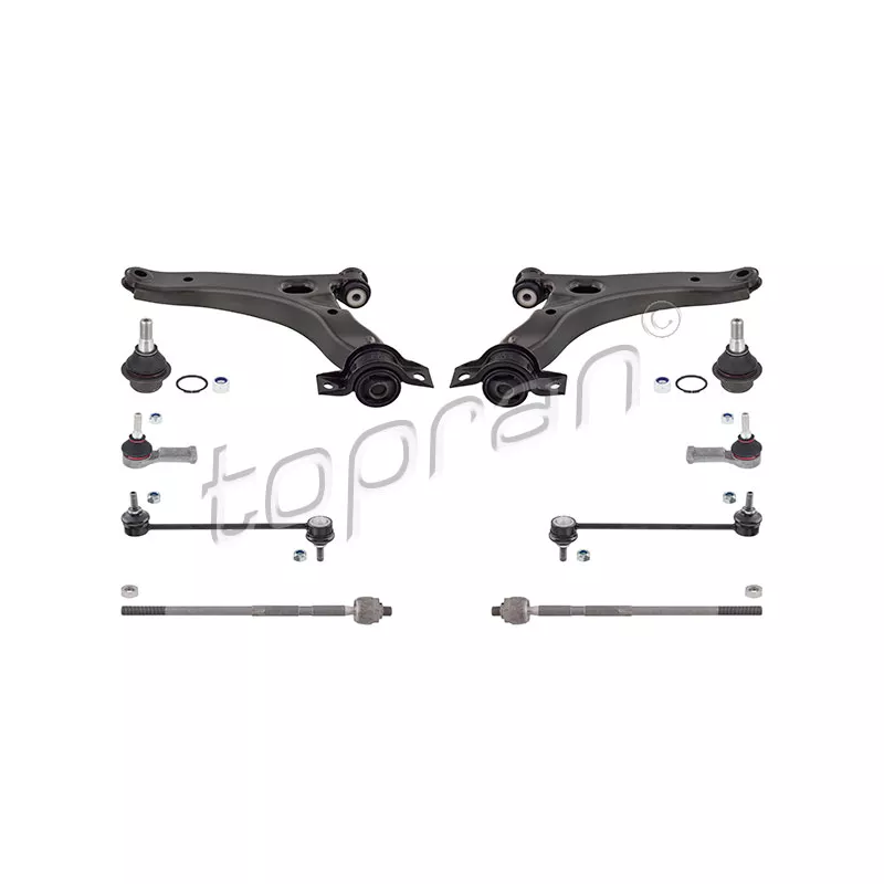 Jeu de bras, suspension de roue TOPRAN 304 697