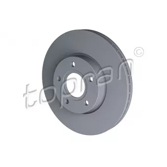 Jeu de 2 disques de frein avant TOPRAN 304 728
