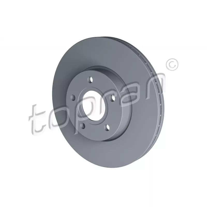 Jeu de 2 disques de frein avant TOPRAN 304 728