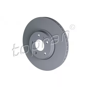 Jeu de 2 disques de frein avant TOPRAN 304 854
