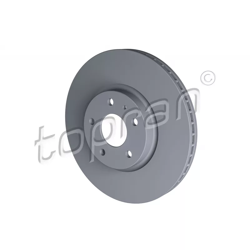 Jeu de 2 disques de frein avant TOPRAN 304 854