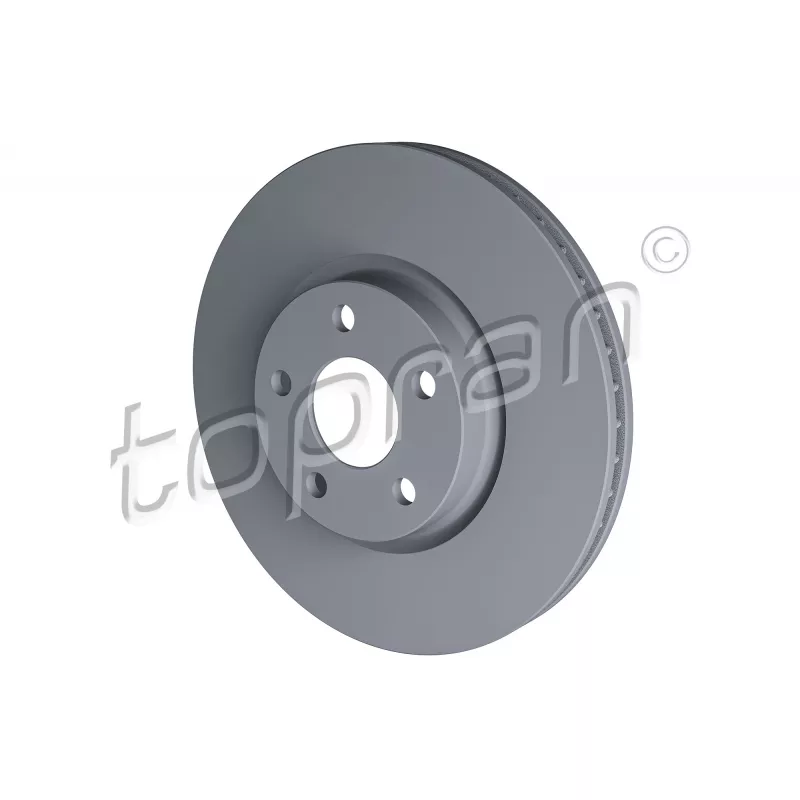 Jeu de 2 disques de frein avant TOPRAN 304 952