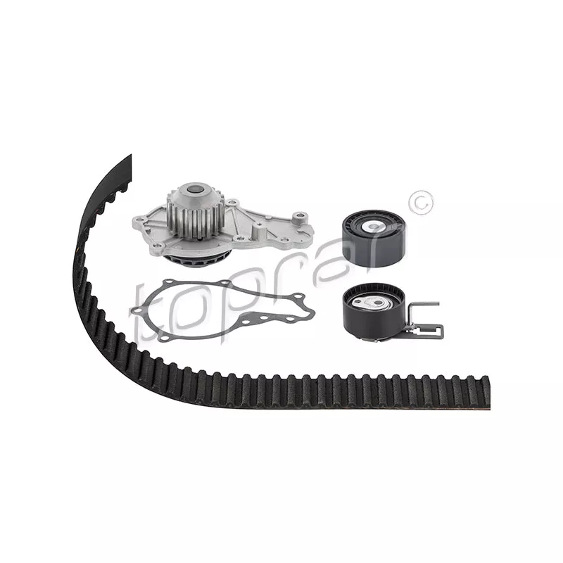 Pompe à eau + kit de courroie de distribution TOPRAN 305 049