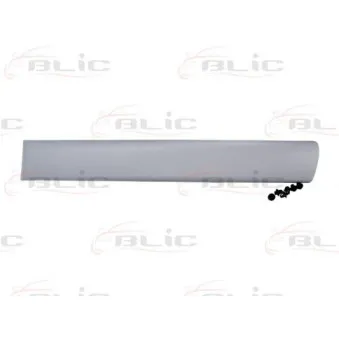 Baguette et bande protectrice, aile arrière gauche BLIC 5703-04-0550577P