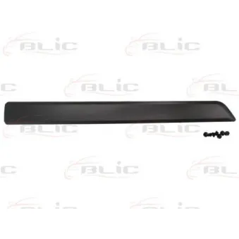 Baguette et bande protectrice, aile avant gauche BLIC 5703-04-0553571P