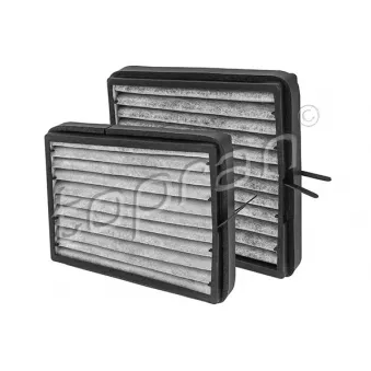 Filtre, air de l'habitacle TOPRAN 400 204