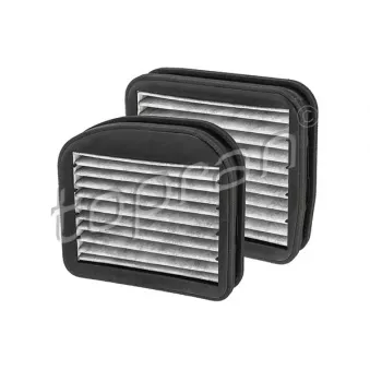 Filtre, air de l'habitacle TOPRAN 400 209