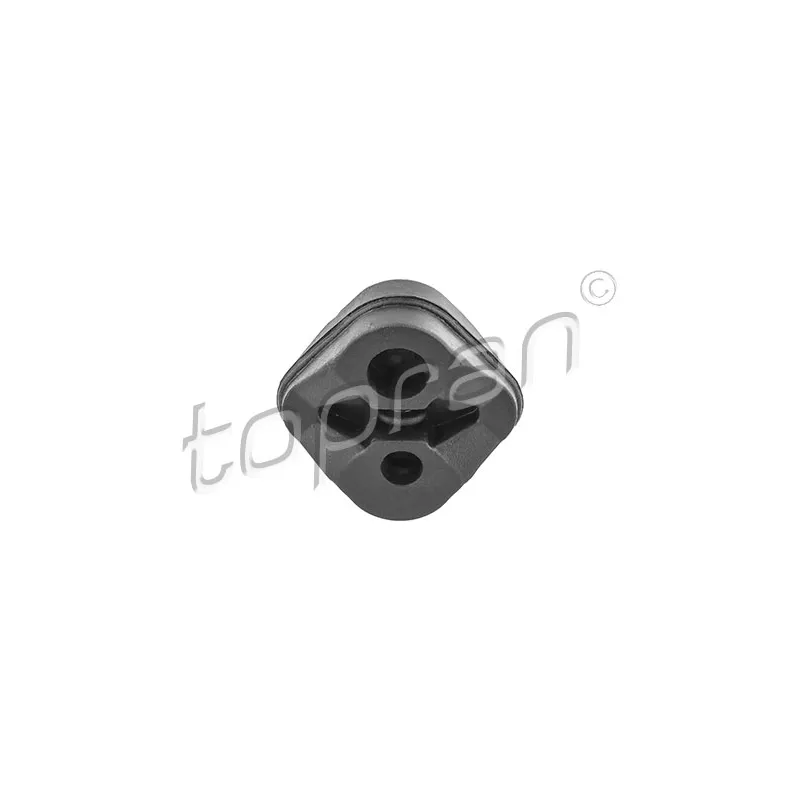 Support, silencieux TOPRAN 400 233