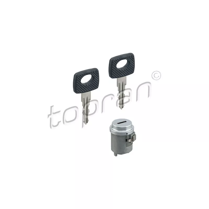 Cylindre de fermeture, serrure de contact d'allumage TOPRAN 400 360