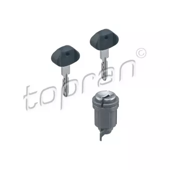 Cylindre de fermeture, serrure de contact d'allumage TOPRAN 400 361