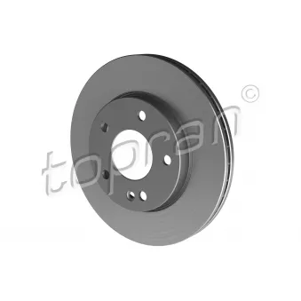 Jeu de 2 disques de frein avant TOPRAN 400 849