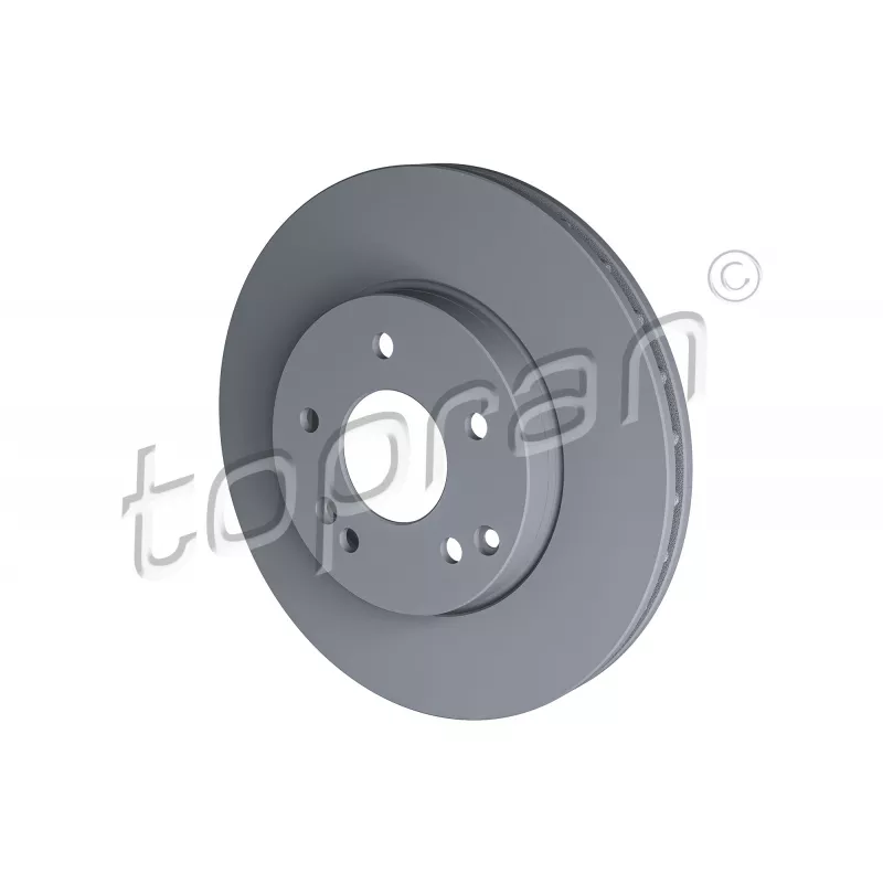 Jeu de 2 disques de frein avant TOPRAN 400 854