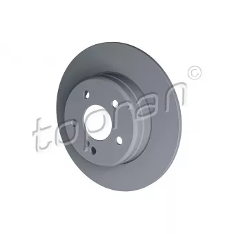 Jeu de 2 disques de frein arrière TOPRAN 400 863