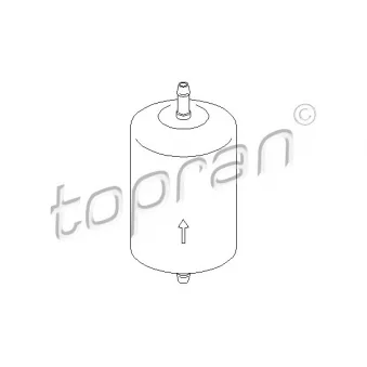 Filtre à carburant TOPRAN 401 032