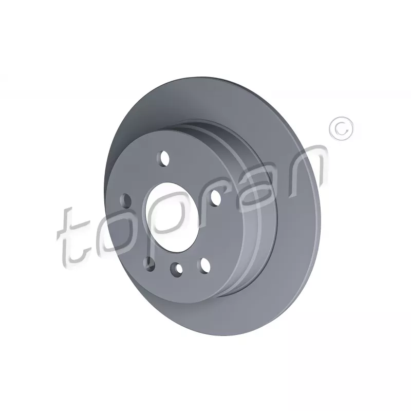 Jeu de 2 disques de frein arrière TOPRAN 401 386