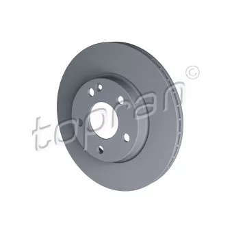 Jeu de 2 disques de frein avant TOPRAN 401 401