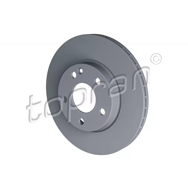 Jeu de 2 disques de frein avant TOPRAN 401 401