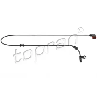 Capteur, vitesse de roue arrière droit TOPRAN 401 552