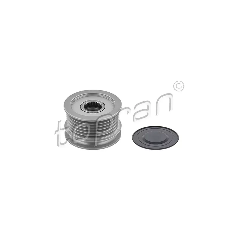 Poulie roue libre, alternateur TOPRAN 401 614