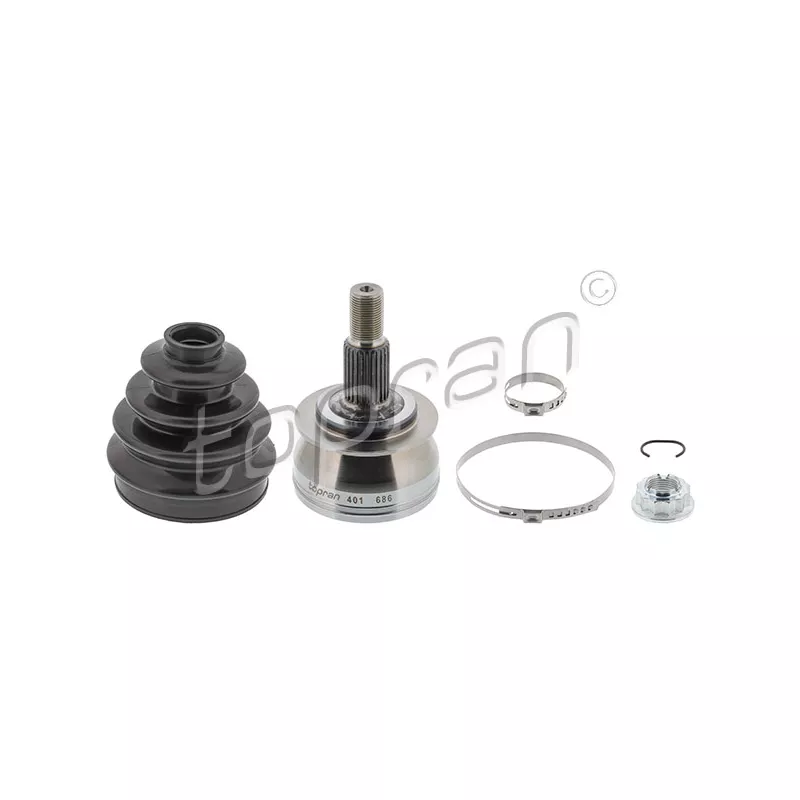 Jeu de joints, arbre de transmission TOPRAN 401 686