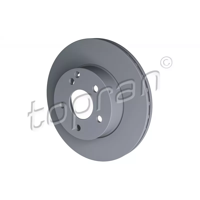 Jeu de 2 disques de frein avant TOPRAN 401 709