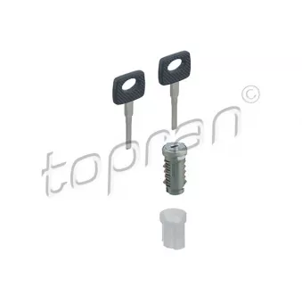 Cylindre de fermeture, serrure de contact d'allumage TOPRAN 401 790