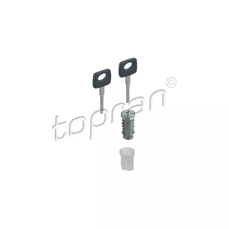 Cylindre de fermeture, serrure de contact d'allumage TOPRAN 401 790