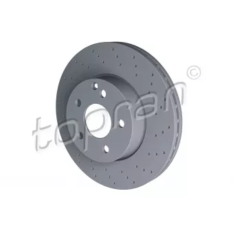 Jeu de 2 disques de frein avant TOPRAN 401 884