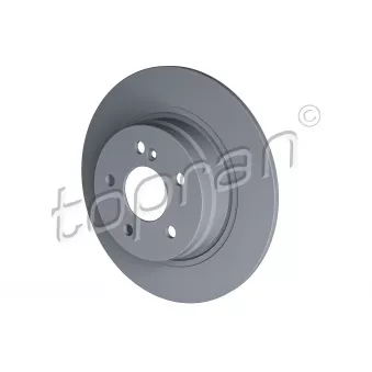 Jeu de 2 disques de frein arrière TOPRAN 401 903