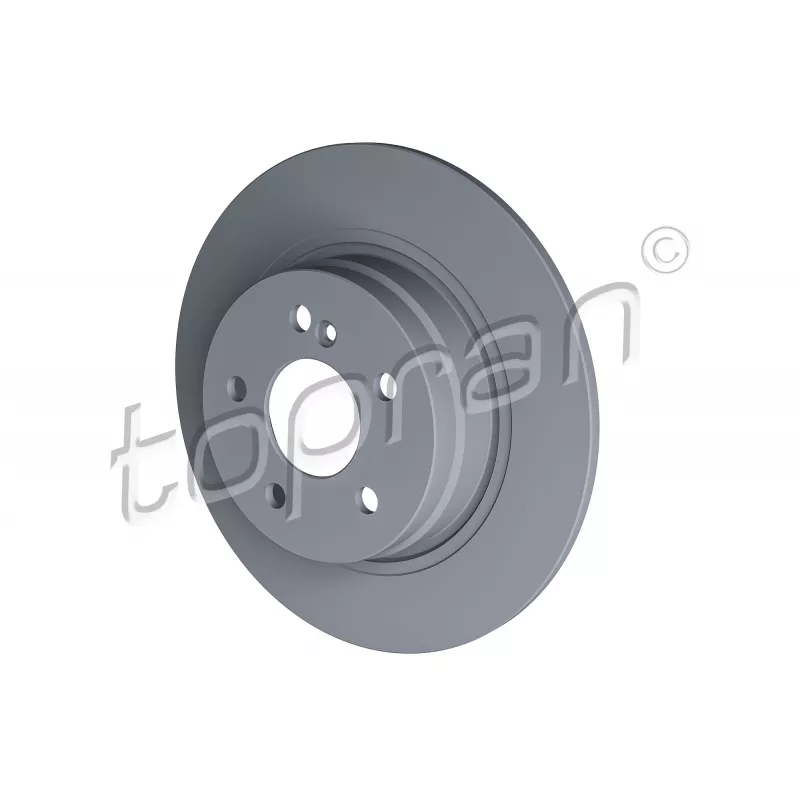 Jeu de 2 disques de frein arrière TOPRAN 401 903