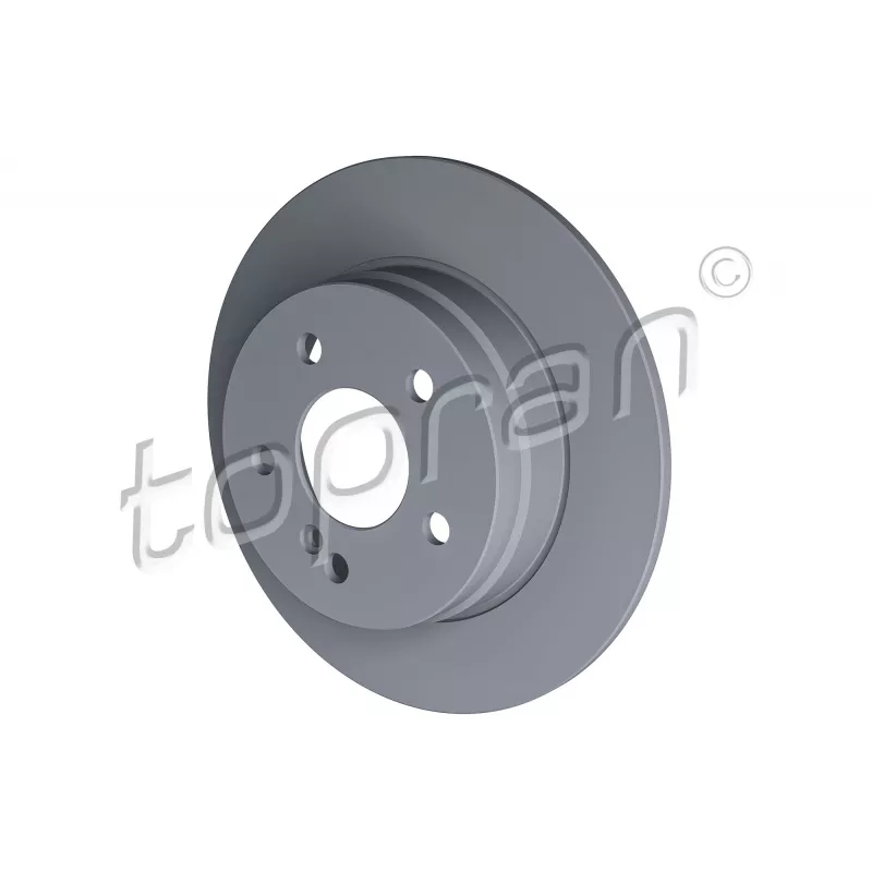 Jeu de 2 disques de frein arrière TOPRAN 401 905