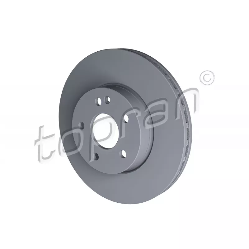 Jeu de 2 disques de frein avant TOPRAN 401 930
