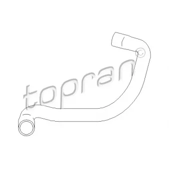 Durite de radiateur TOPRAN 401 965