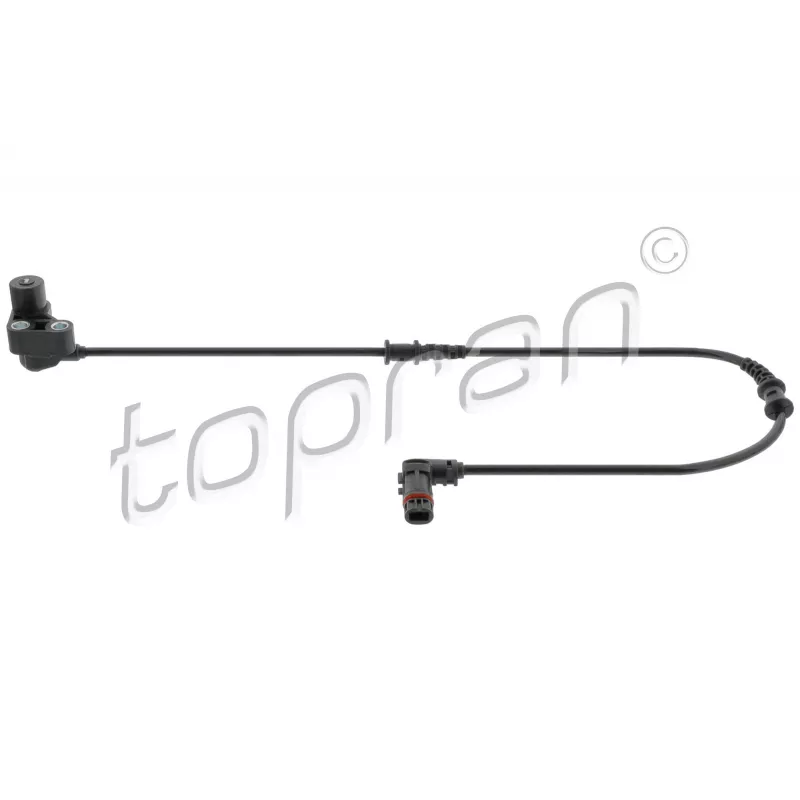 Capteur, vitesse de roue avant droit TOPRAN 407 757