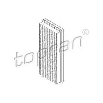 Filtre à air TOPRAN 407 918