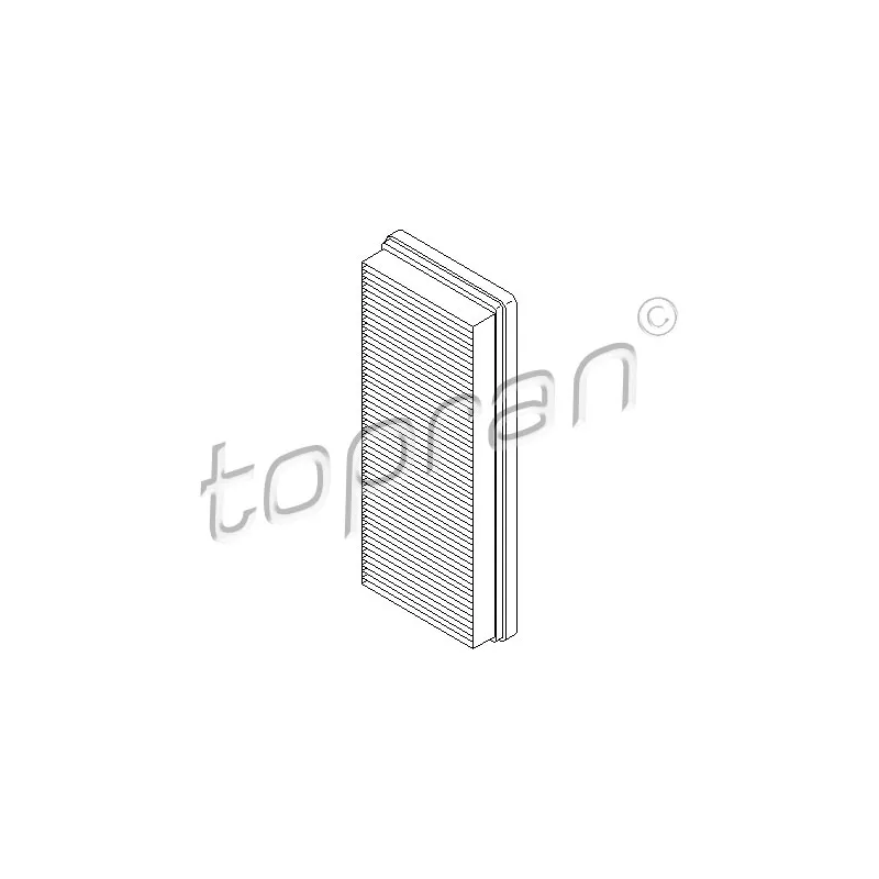 Filtre à air TOPRAN 407 918