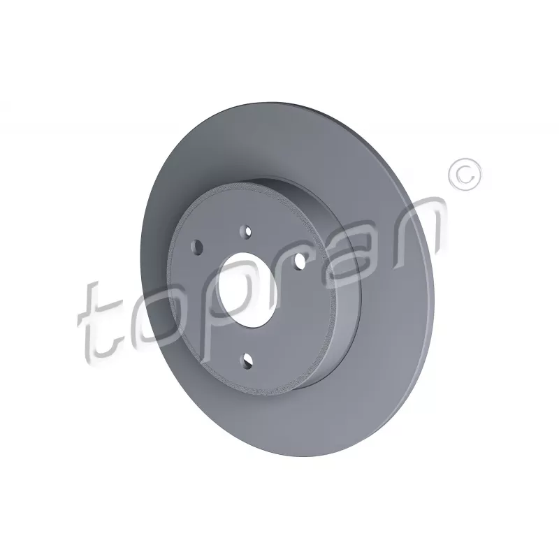 Jeu de 2 disques de frein avant TOPRAN 407 933