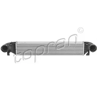Intercooler, échangeur TOPRAN 408 158