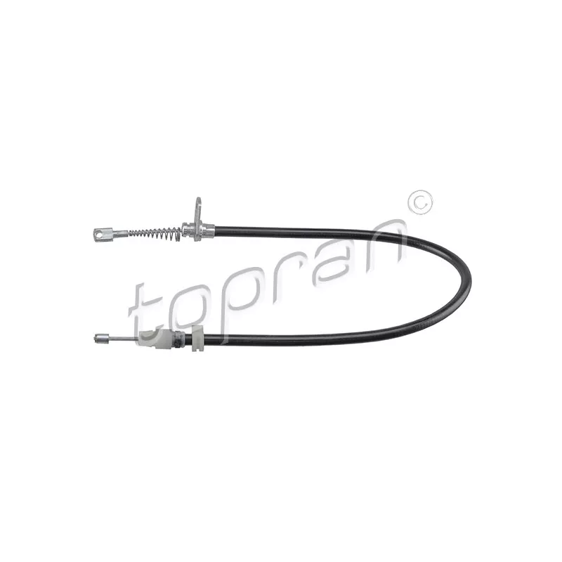 Tirette à câble, frein de stationnement TOPRAN 408 448