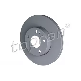 Jeu de 2 disques de frein avant TOPRAN 408 553