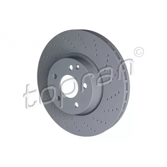 Jeu de 2 disques de frein avant TOPRAN 408 830