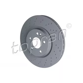 Jeu de 2 disques de frein avant TOPRAN 408 931