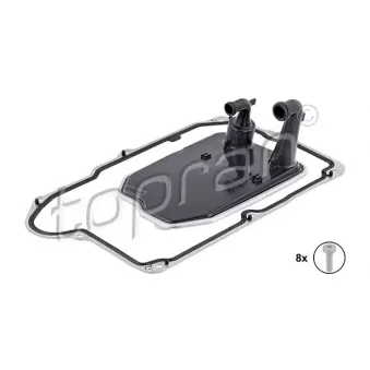 Kit de filtre hydraulique, boîte automatique TOPRAN 409 178