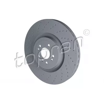 Jeu de 2 disques de frein avant TOPRAN 409 322