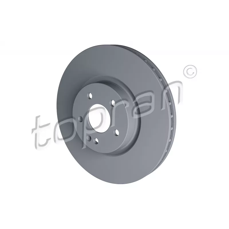 Jeu de 2 disques de frein avant TOPRAN 409 328