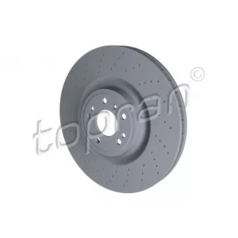 Jeu de 2 disques de frein avant TOPRAN 409 481