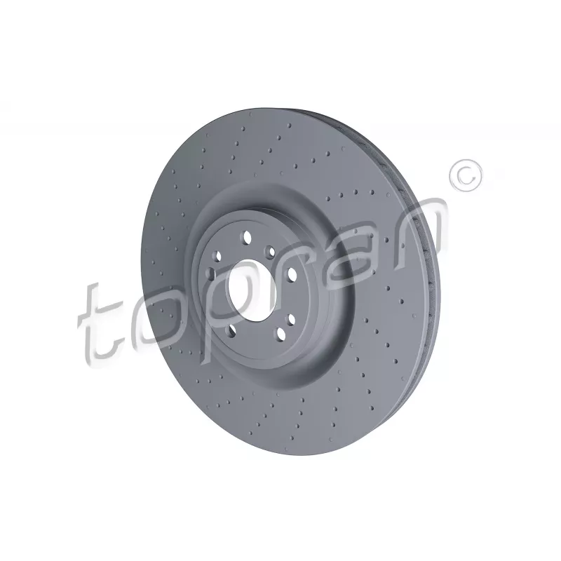 Jeu de 2 disques de frein avant TOPRAN 409 481