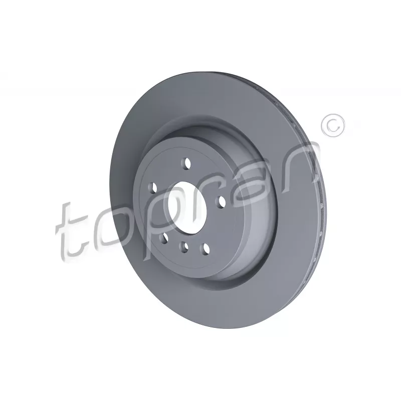Jeu de 2 disques de frein arrière TOPRAN 409 484
